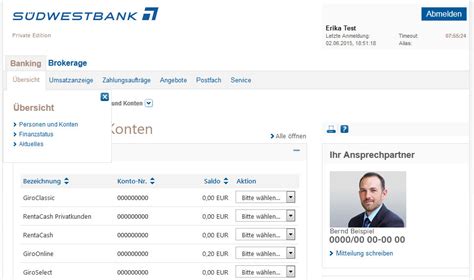 OnlineBanking für Privatkunden .